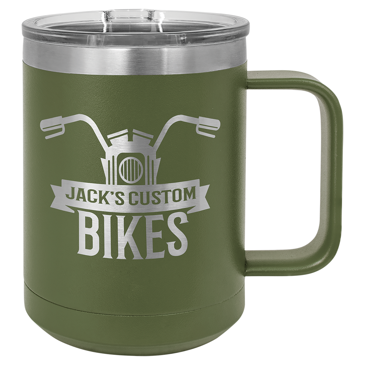 15 oz. Mug with Slider Lid and Handle