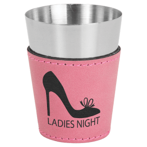 Leather Wrapped Shot Glass