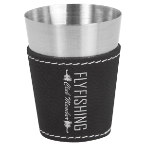 Leather Wrapped Shot Glass