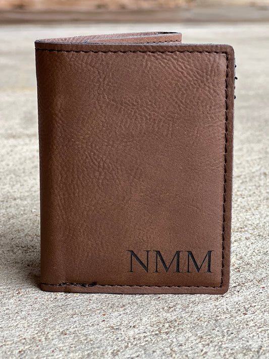 Personalized Trifold Wallet