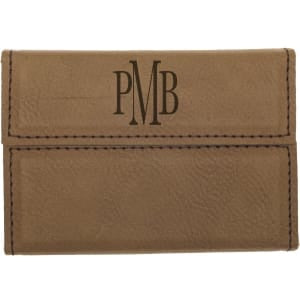 Hard Leather Business Card Holder