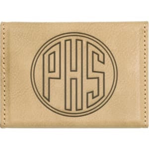 Hard Leather Business Card Holder