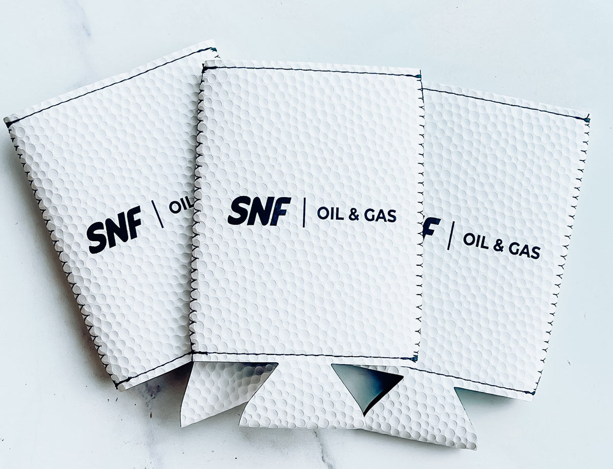 Heritage Collection Magnetic Leather Koozie - Set of 5