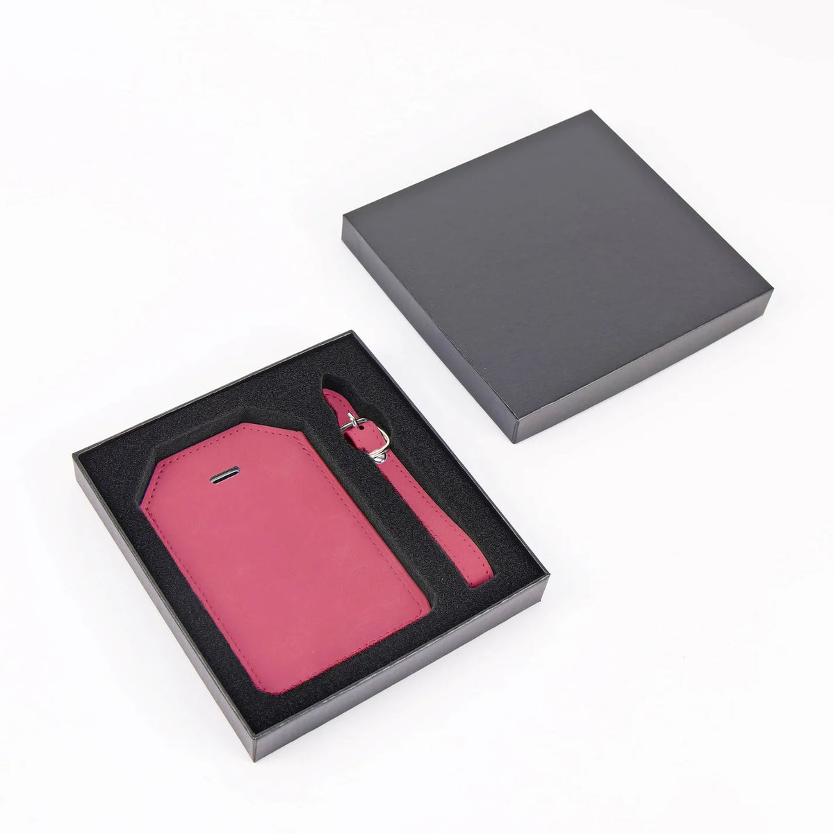 Luxury Travel Luggage Tag with Privacy Flap