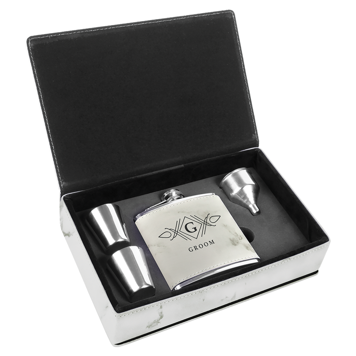 Personalized Flask Gift Set