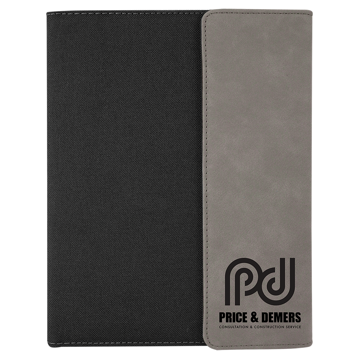 Personalized Canvas Portfolio with Notepad, Small