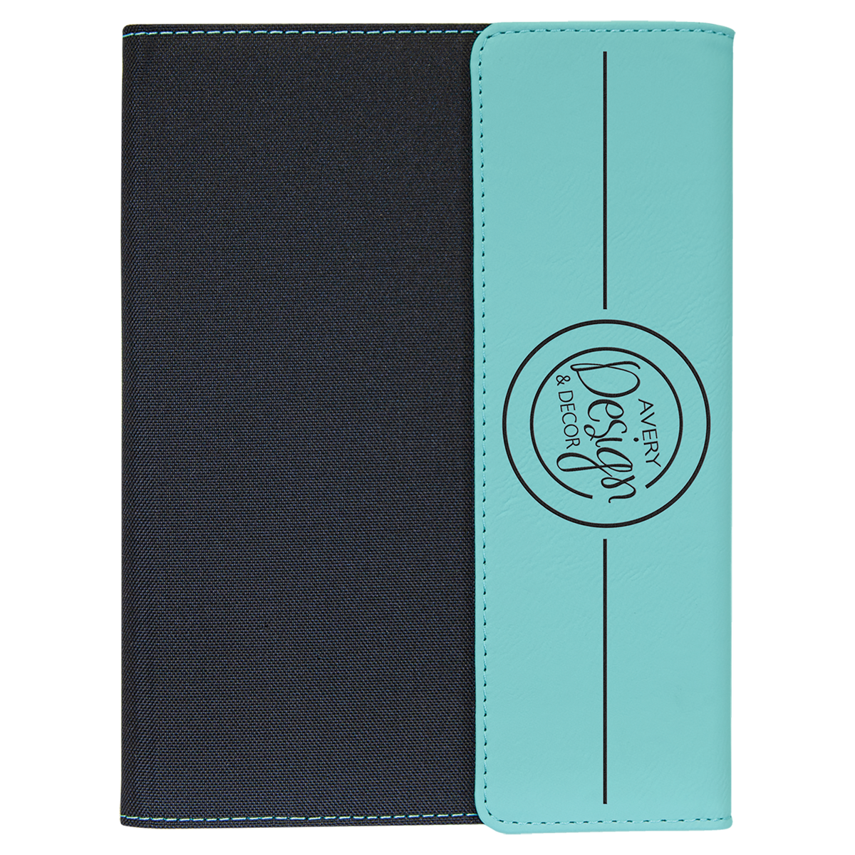 Personalized Canvas Portfolio with Notepad, Small