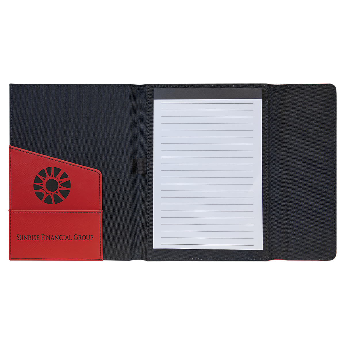 Personalized Canvas Portfolio with Notepad, Small