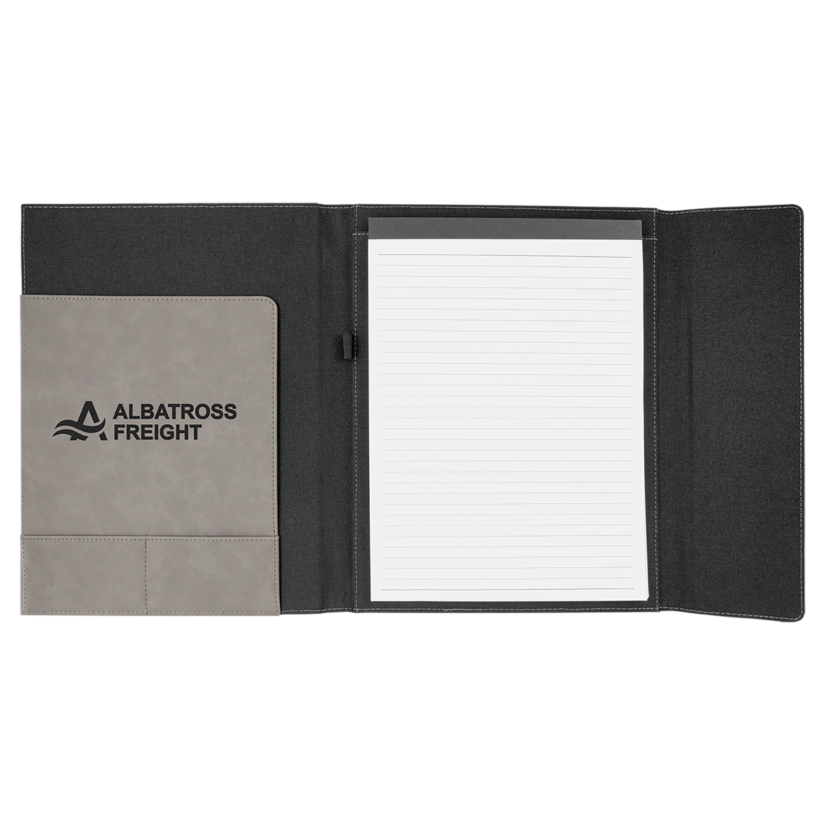Personalized Canvas Portfolio with Notepad, Large