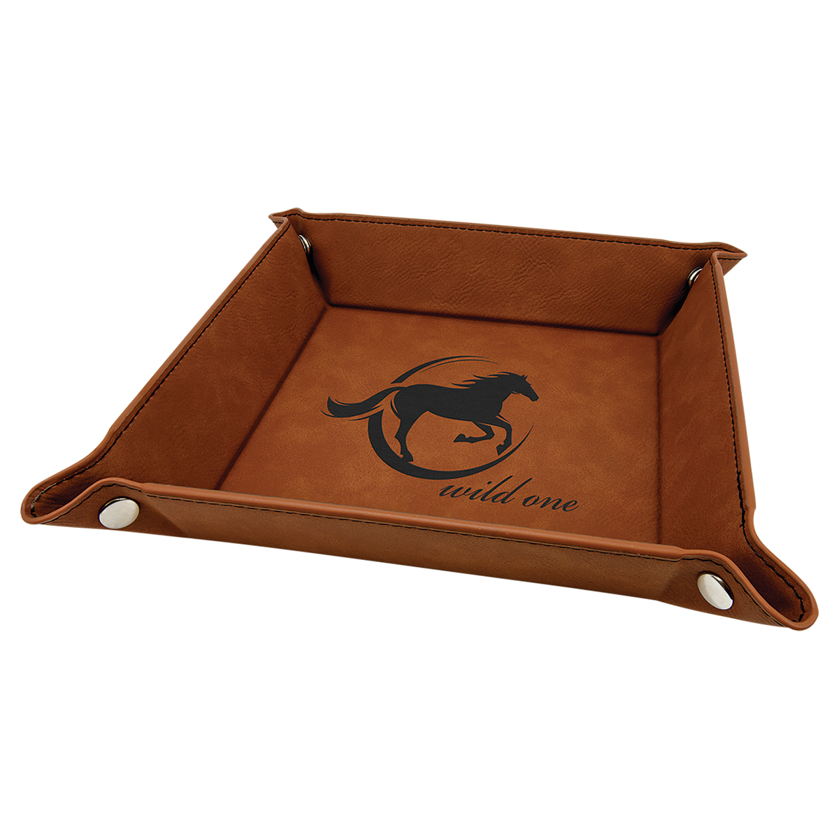 Personalized Valet Tray with Snaps