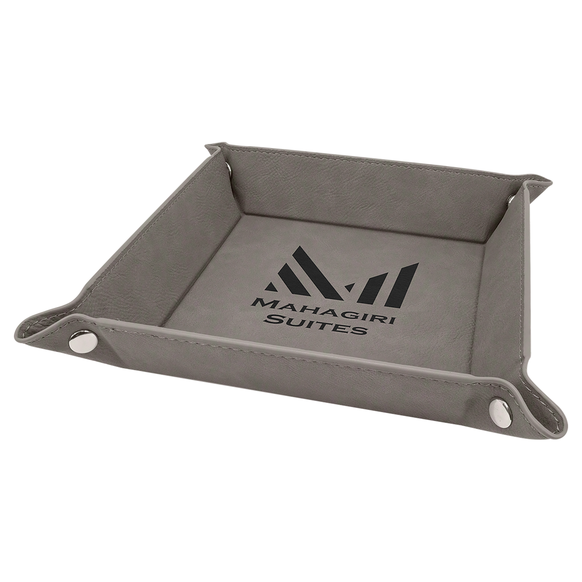 Personalized Valet Tray with Snaps