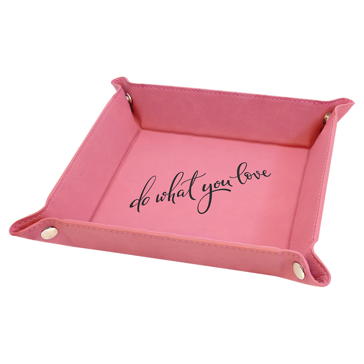 Personalized Valet Tray with Snaps