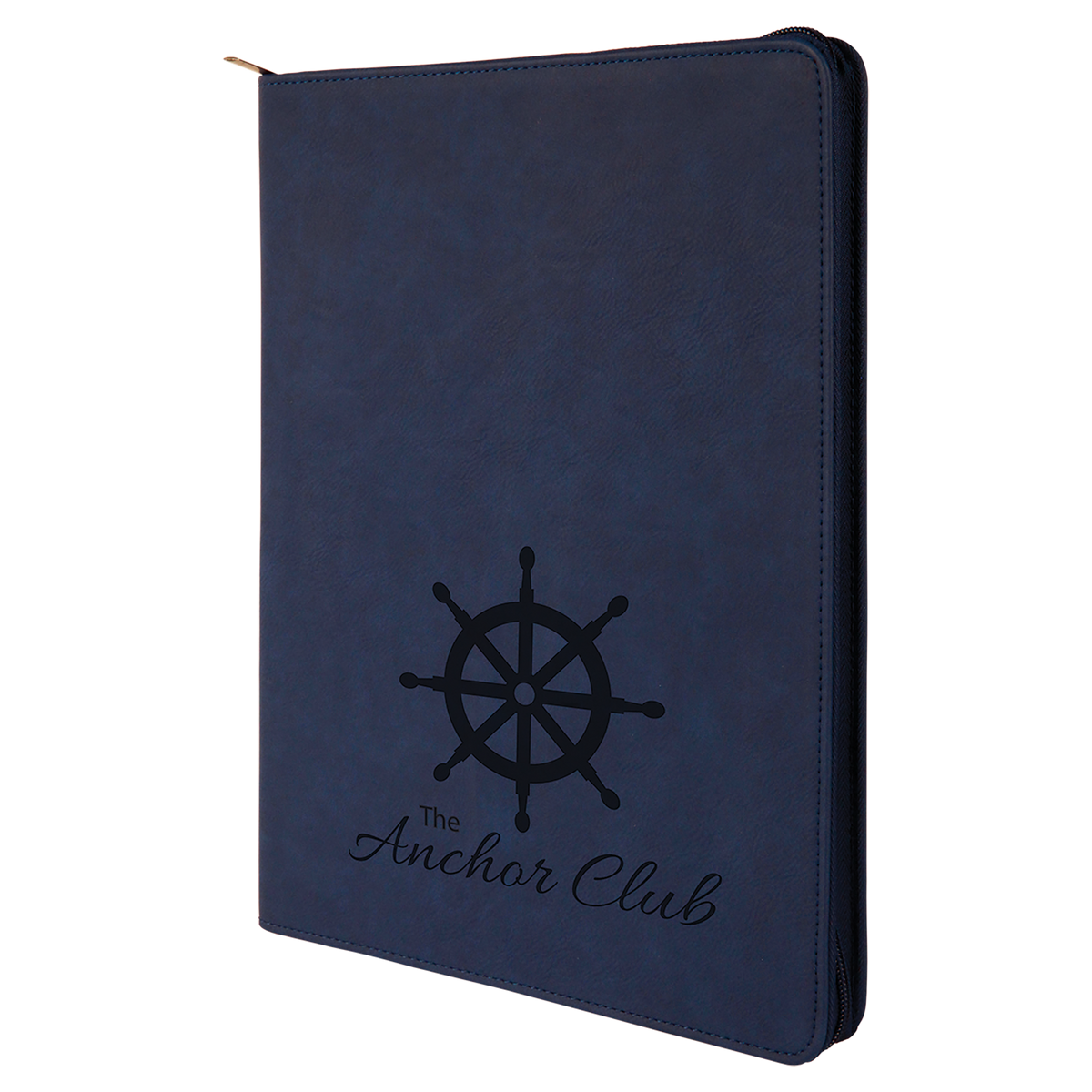 Personalized Zipper Portfolio with Notepad