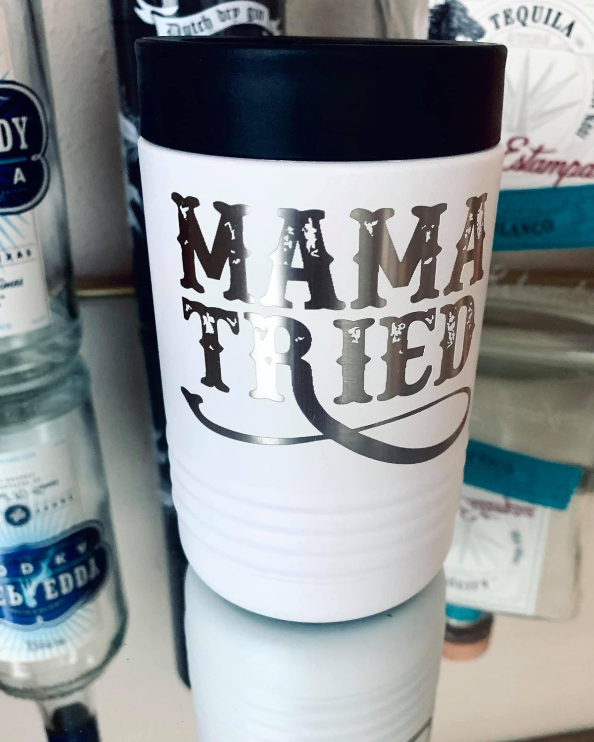 Powder Coated Stainless Koozie