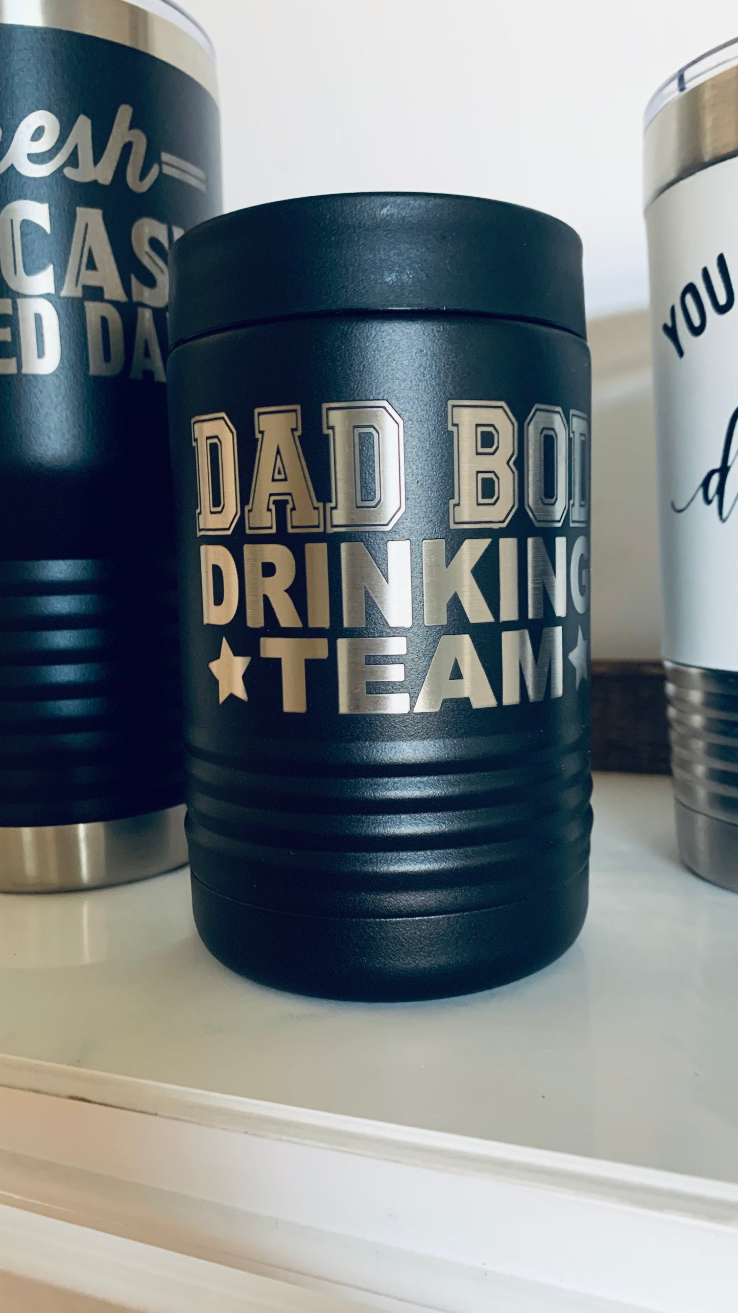 Powder Coated Stainless Koozie