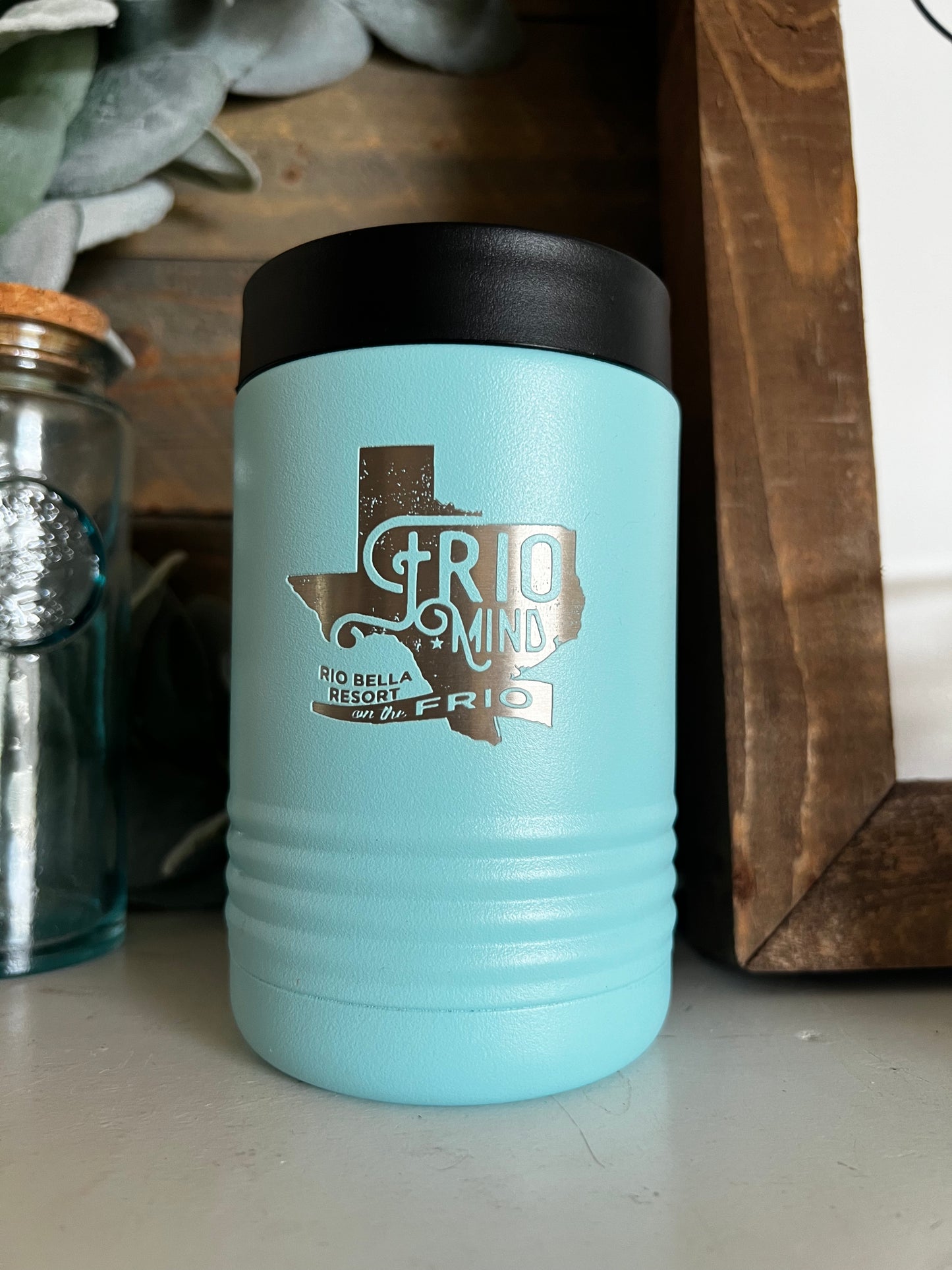 Powder Coated Stainless Koozie