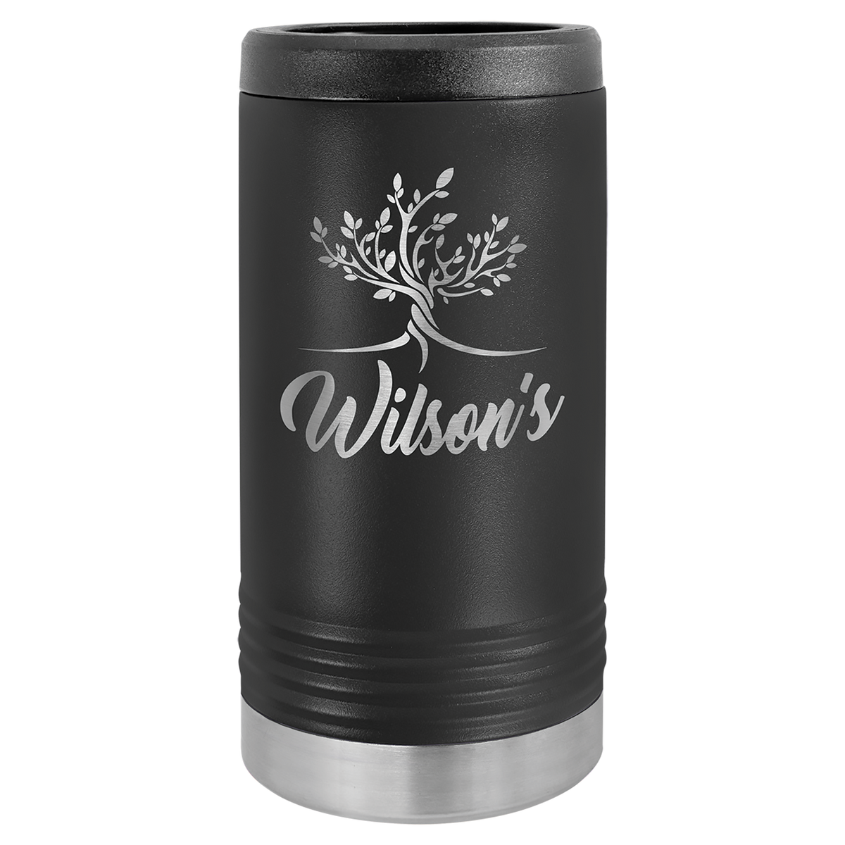 Slim Stainless Powder Coated Koozie
