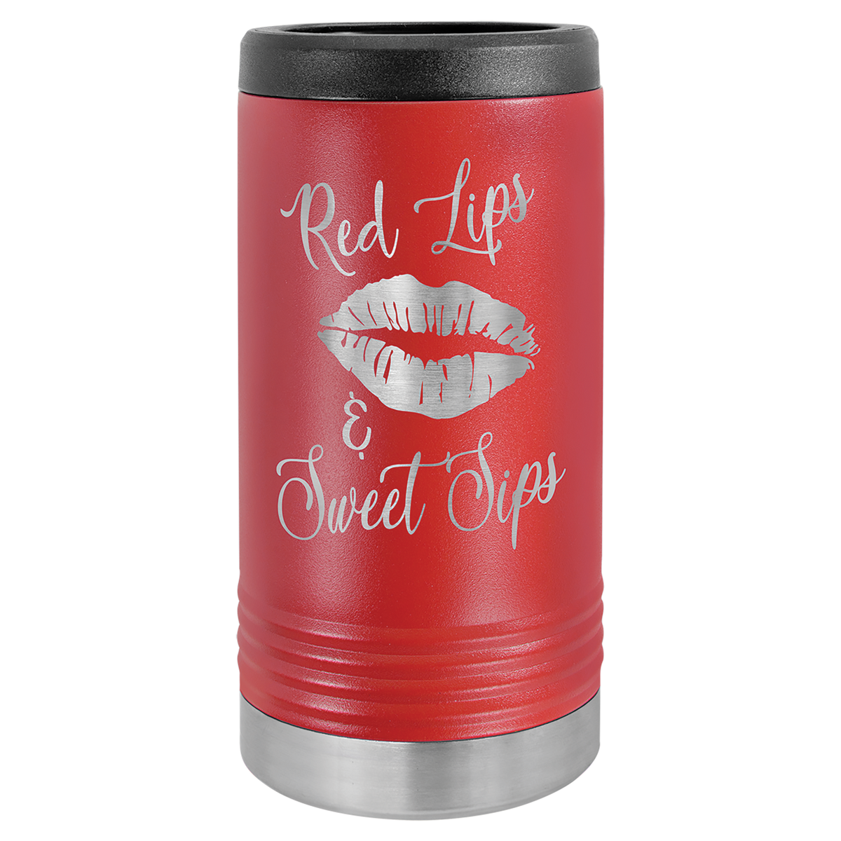 Slim Stainless Powder Coated Koozie
