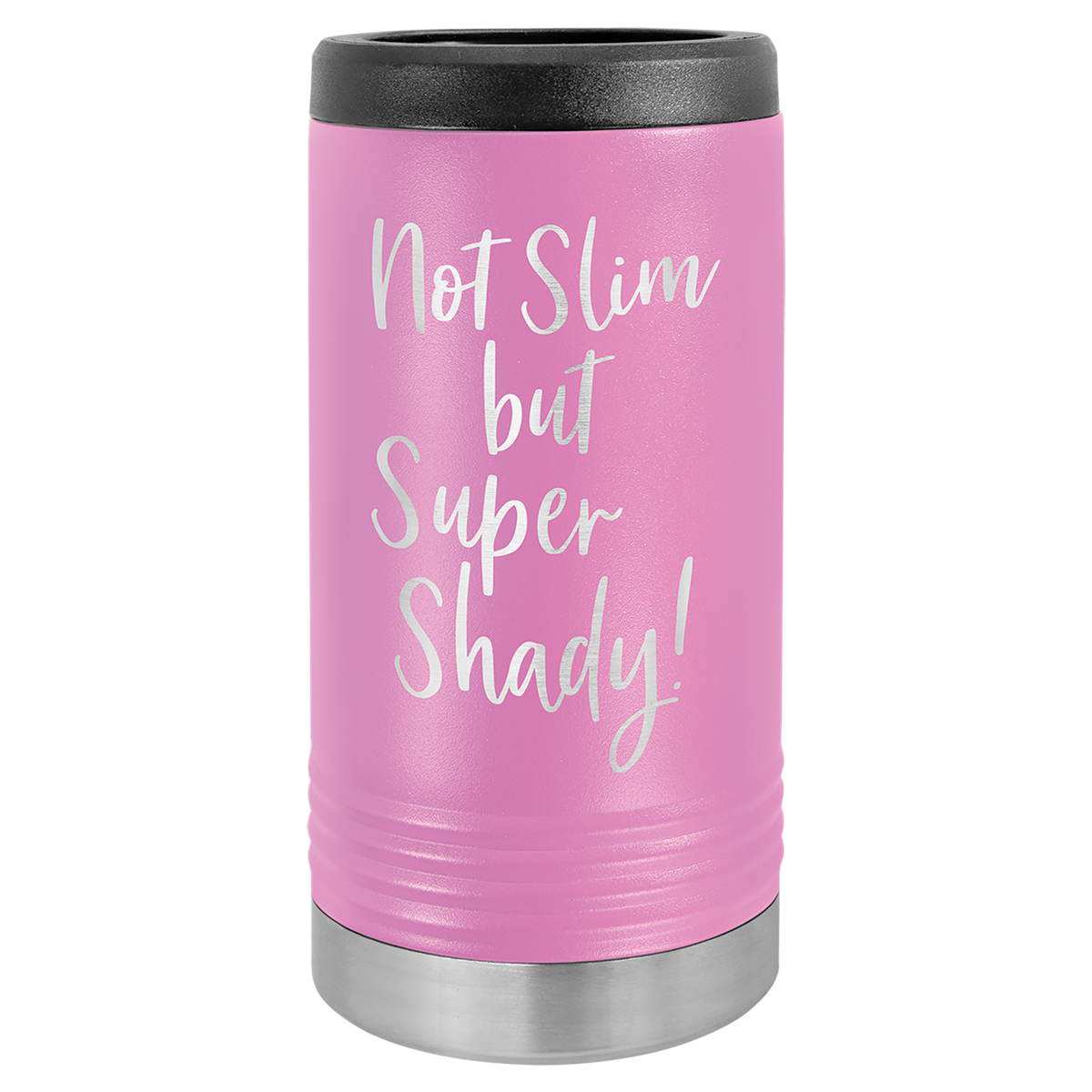 Slim Stainless Powder Coated Koozie