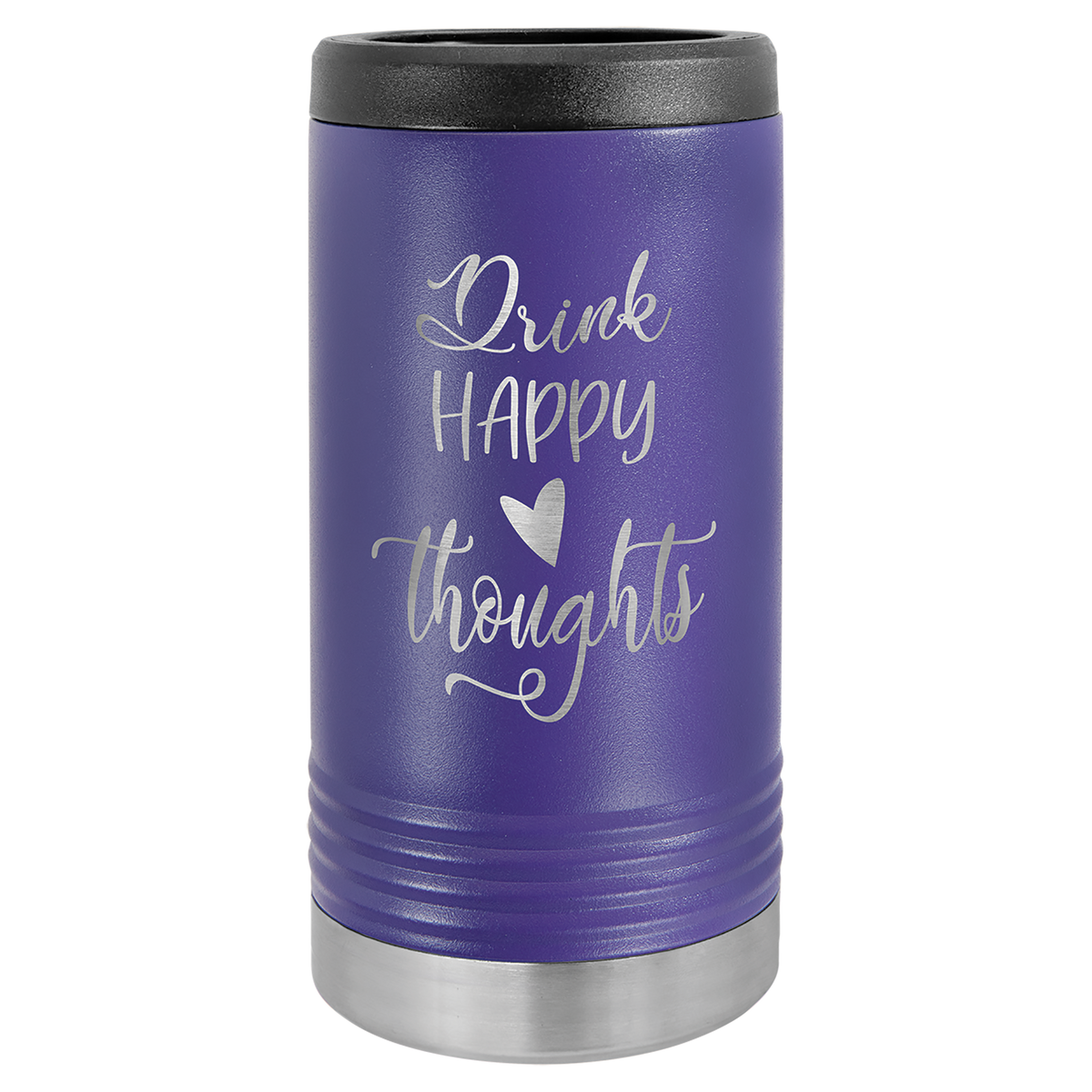 Slim Stainless Powder Coated Koozie