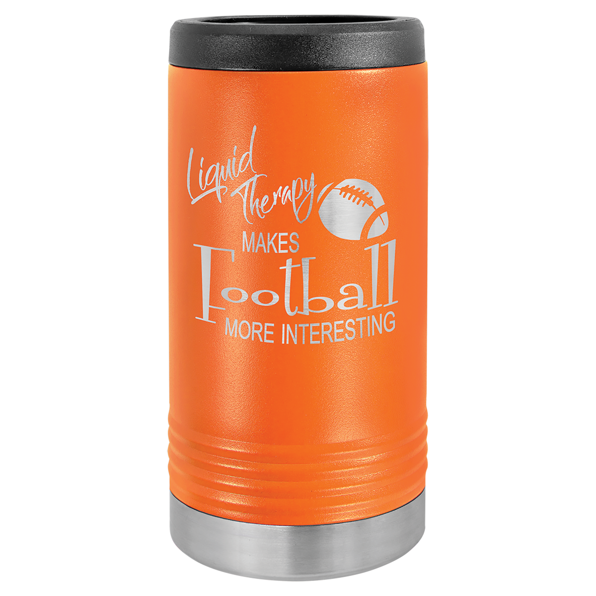Slim Stainless Powder Coated Koozie