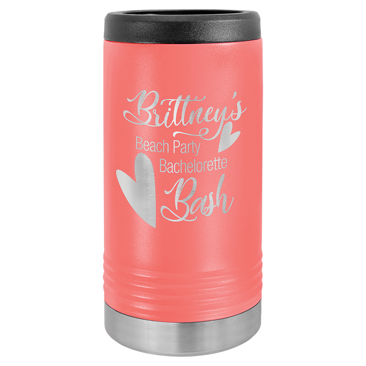Slim Stainless Powder Coated Koozie