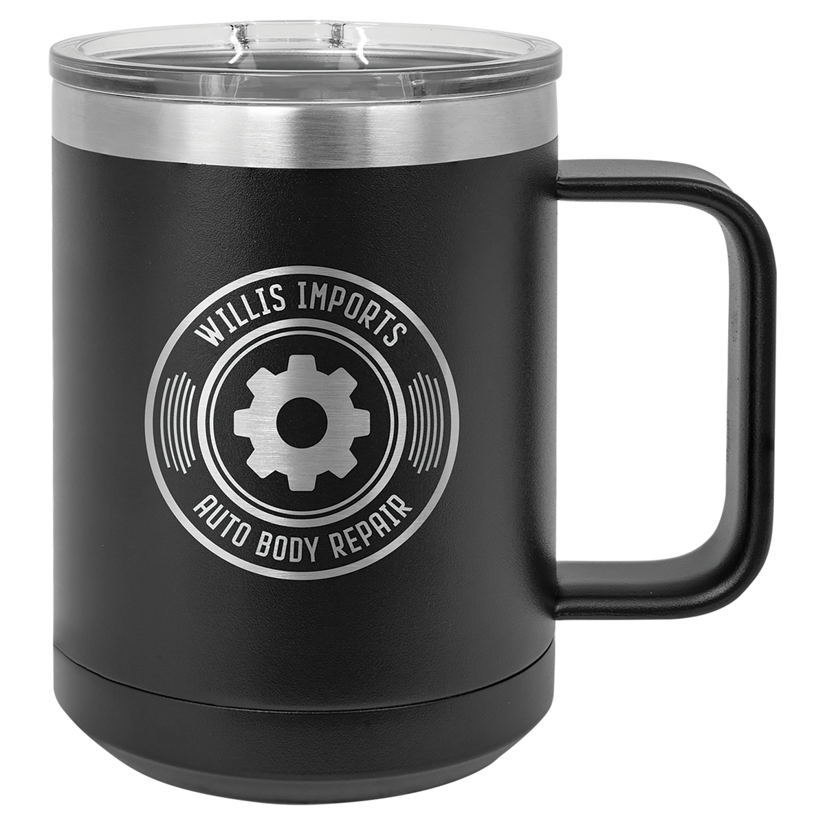 15 oz. Mug with Slider Lid and Handle