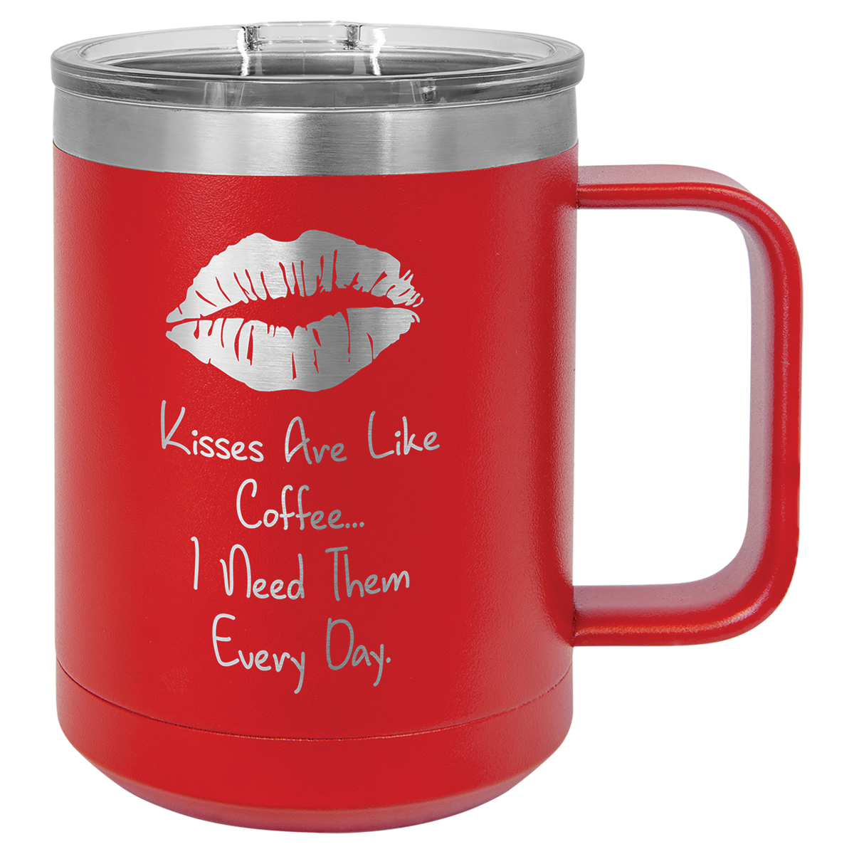 15 oz. Mug with Slider Lid and Handle