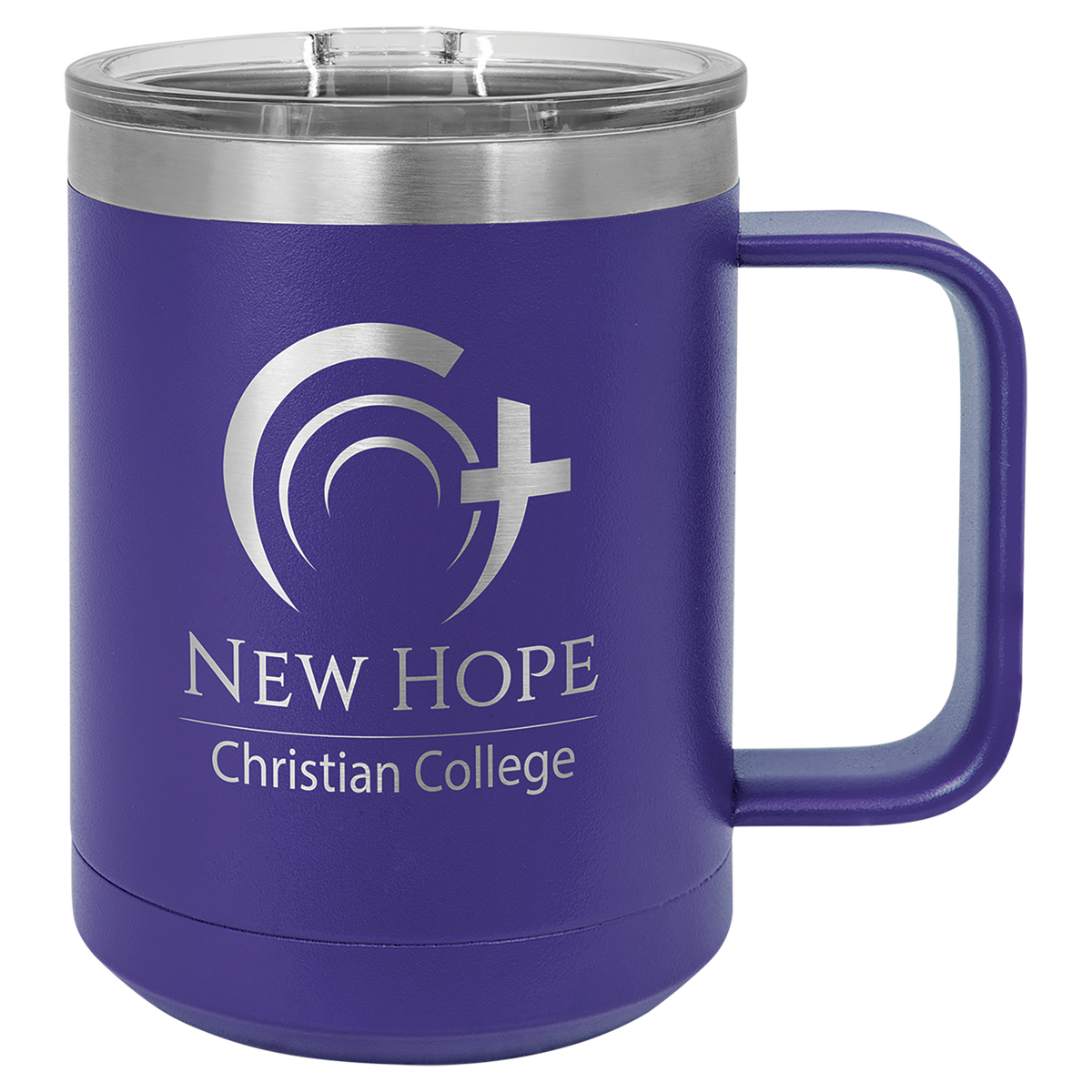 15 oz. Mug with Slider Lid and Handle
